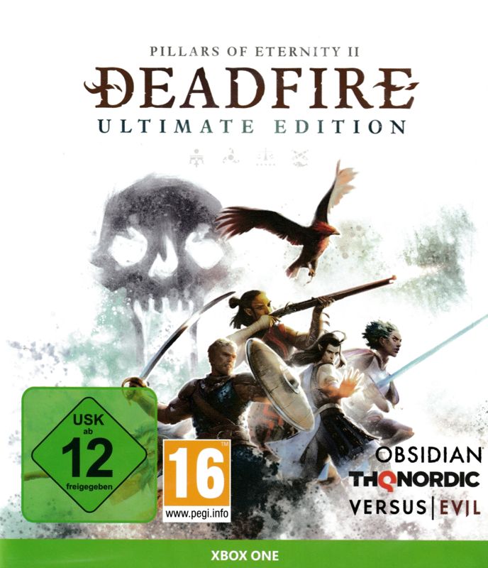 Front Cover for Pillars of Eternity II: Deadfire - Ultimate Edition (Xbox One)