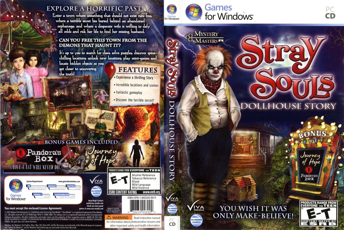 Full Cover for Stray Souls: Dollhouse Story (Windows): Keep Case