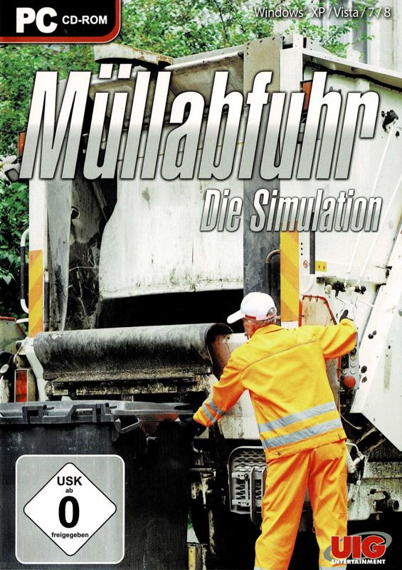 Front Cover for Garbage Truck Simulator (Windows) (Re-release)