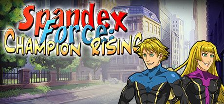 Front Cover for Spandex Force: Champion Rising (Windows) (Steam release)