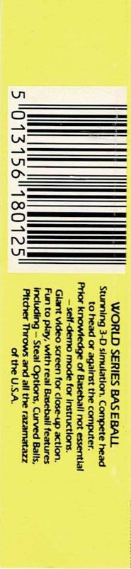 Back Cover for The Slugger (Commodore 16, Plus/4)