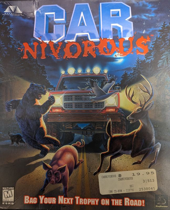 Front Cover for Carnivorous (Windows) (US retail big box.)