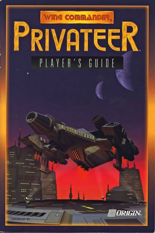 Manual for Wing Commander: Privateer (DOS): Front