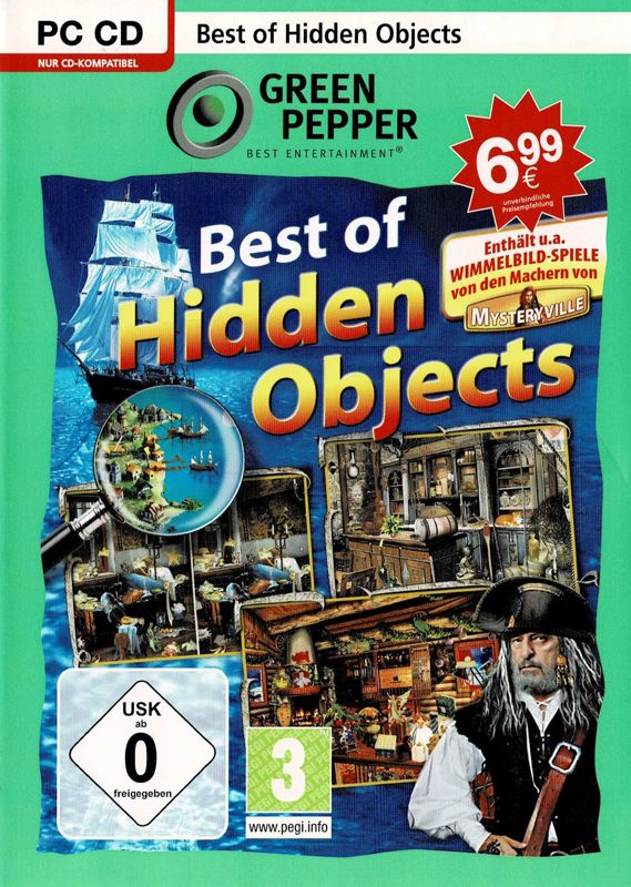 Front Cover for Best of Hidden Objects (Windows) (Green Pepper release)