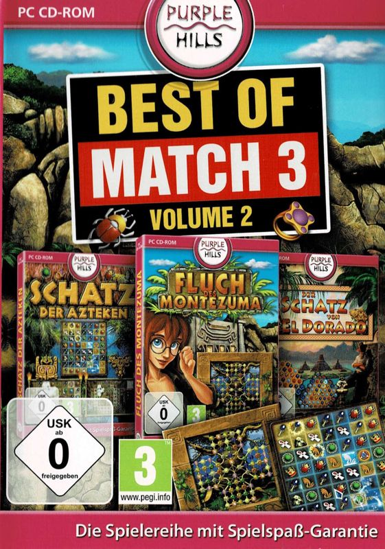 Front Cover for Best of Match 3: Volume 2 (Windows) (Purple Hills release)