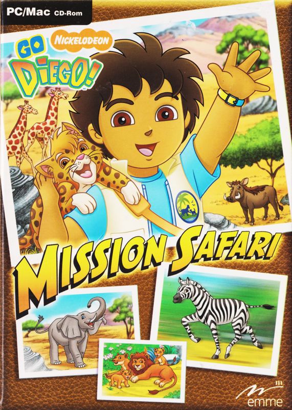 Front Cover for Go, Diego, Go! Safari Rescue (Macintosh)