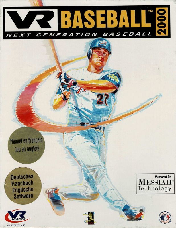 Front Cover for VR Baseball 2000 (Windows)