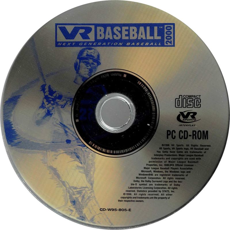 Media for VR Baseball 2000 (Windows)