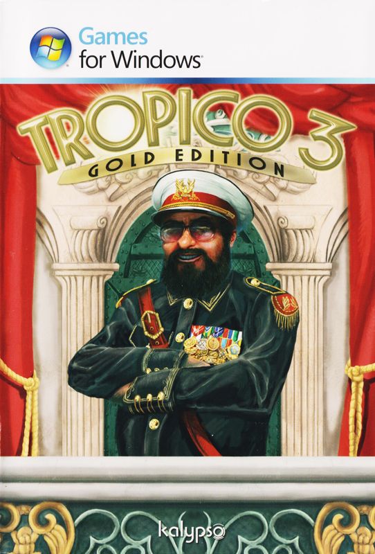 Manual for Tropico 3: Gold Edition (Windows): Front (52-page)