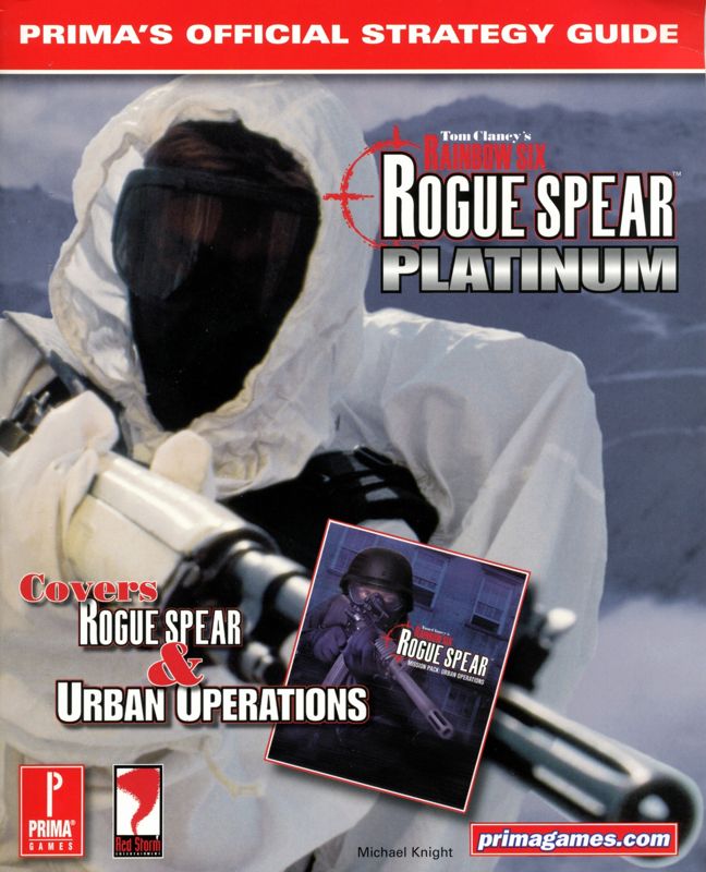 Extras for Tom Clancy's Rainbow Six: Rogue Spear - Platinum Pack (Windows) (No inside box flaps): Prima Guide - Front