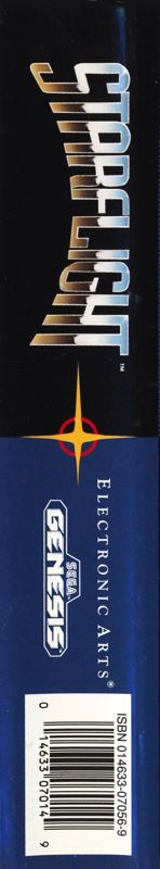 Spine/Sides for Starflight (Genesis)