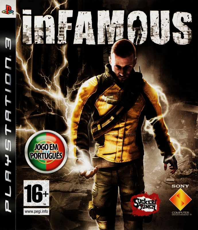 Front Cover for inFAMOUS (PlayStation 3)