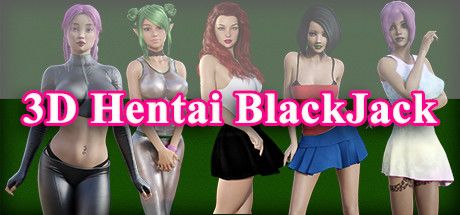 Front Cover for 3D Hentai Blackjack (Windows) (Steam release)