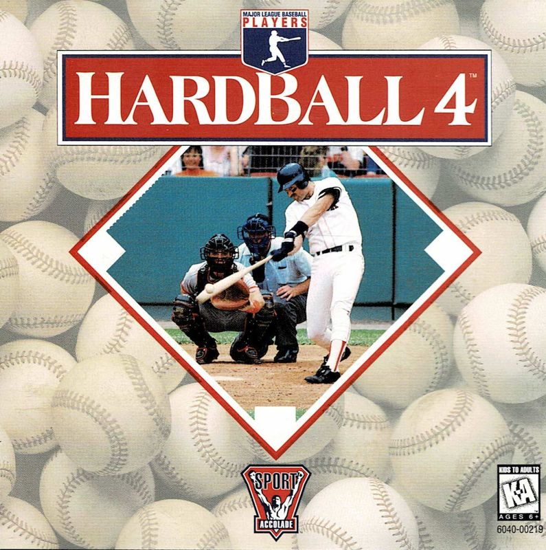 Other for HardBall 4 (DOS) (CD-ROM release): Jewel Case - Front