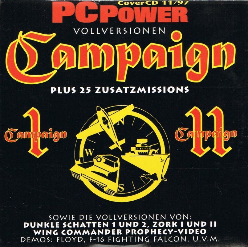 Front Cover for Dunkle Schatten 2: Im Netzwerk gefangen. (DOS) (PC Power, 11/1997)