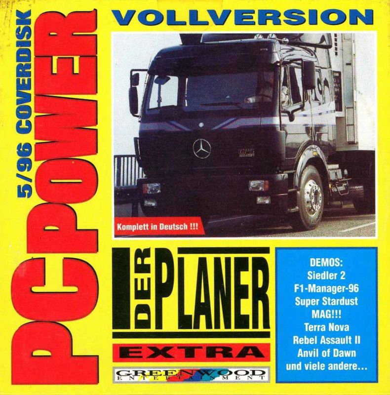 Front Cover for Der Planer: Extra (DOS) (PC Power 5/96 Covermount)