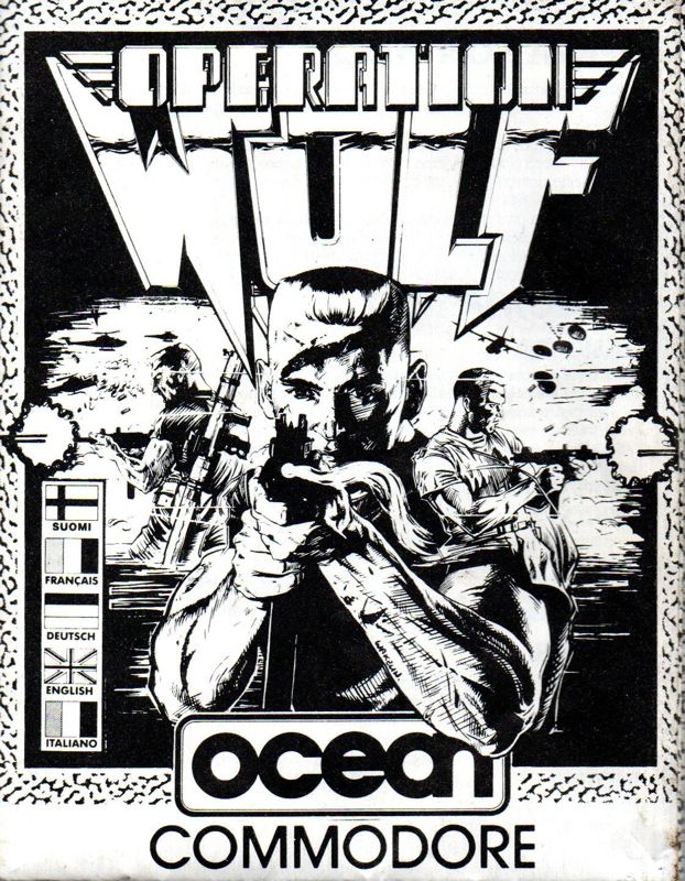 Manual for Operation Wolf (Commodore 64)