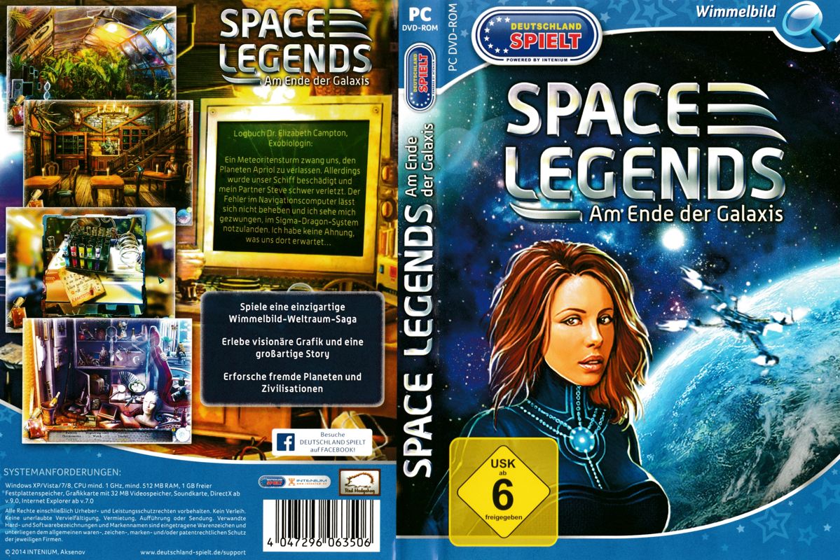 Full Cover for Space Legends: At the Edge of the Universe (Windows)