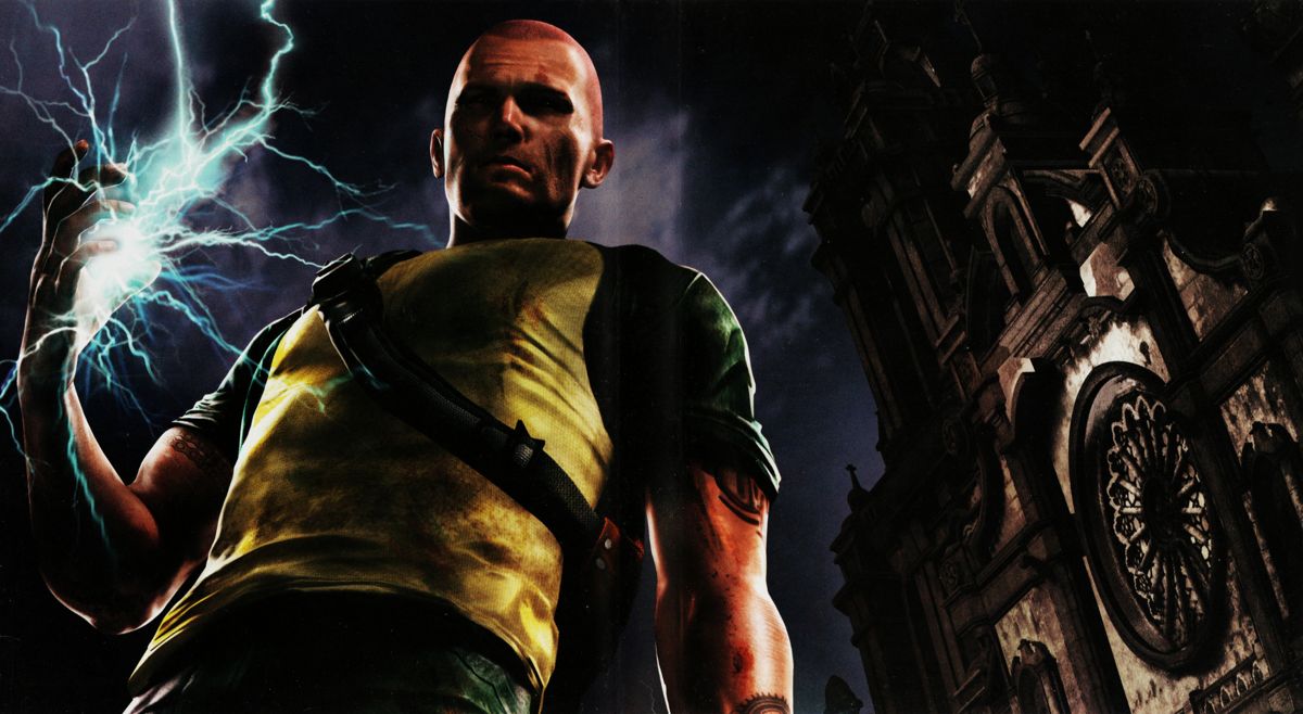 Inside Cover for inFAMOUS 2 (PlayStation 3)