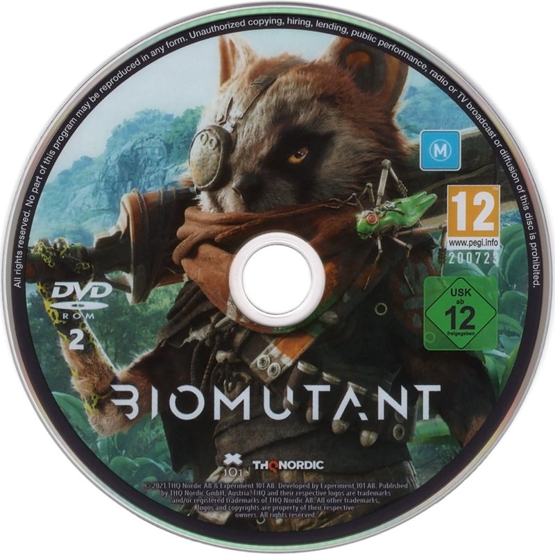 Media for Biomutant (Windows): Disc 2