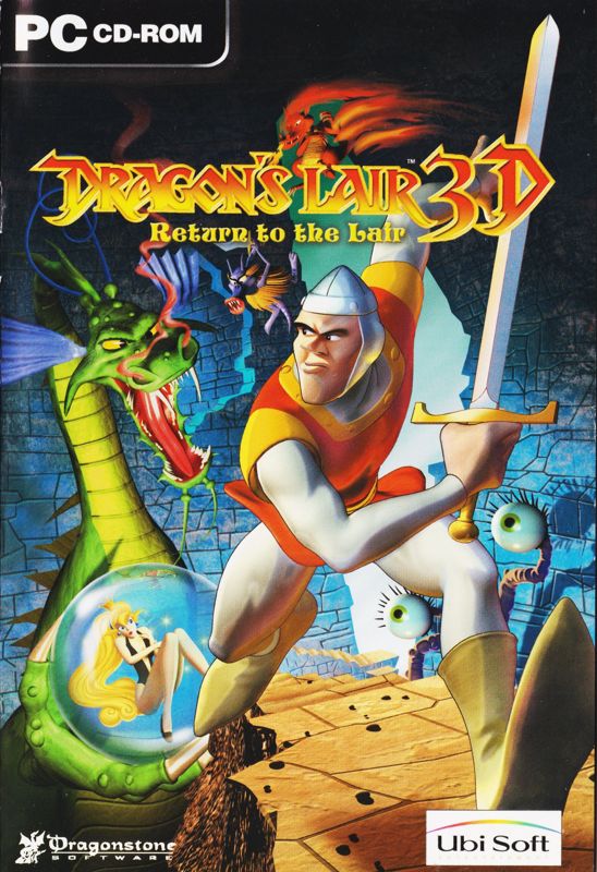 Dragon's Lair 3D: Return To The Lair Cover Or Packaging Material ...