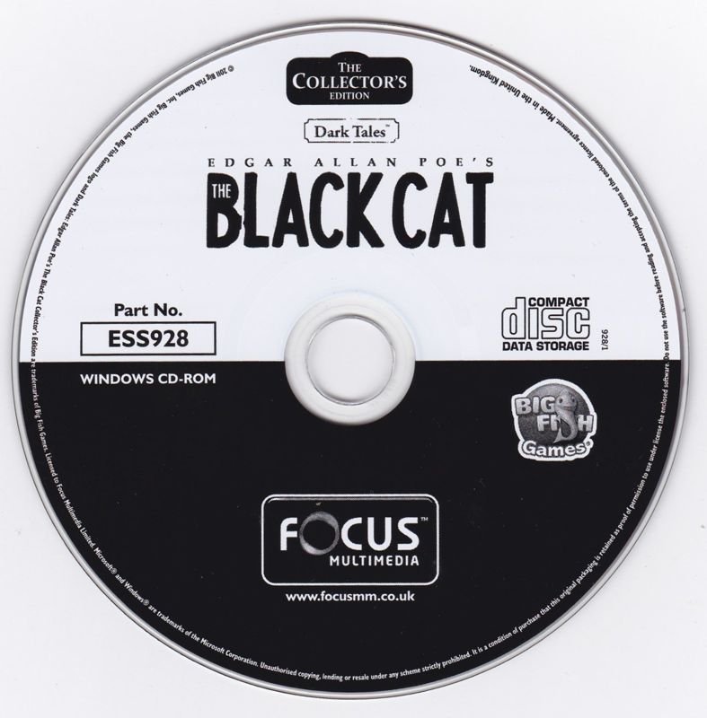 Media for Dark Tales: Edgar Allan Poe's The Black Cat (Windows) (Focus Essentials release)