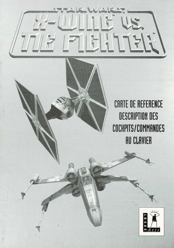 Reference Card for Star Wars: X-Wing Vs. TIE Fighter + Balance of Power (Windows) (Alternate release): Front