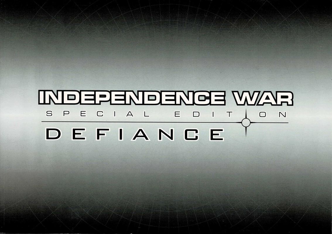 Manual for Independence War: Deluxe Edition (Windows): Front