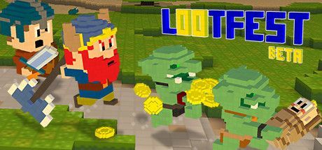 Front Cover for Lootfest (Windows): Steam release
