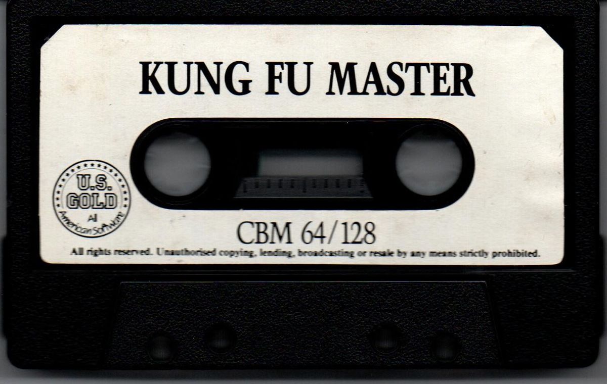 Media for Kung-Fu Master (Commodore 64)