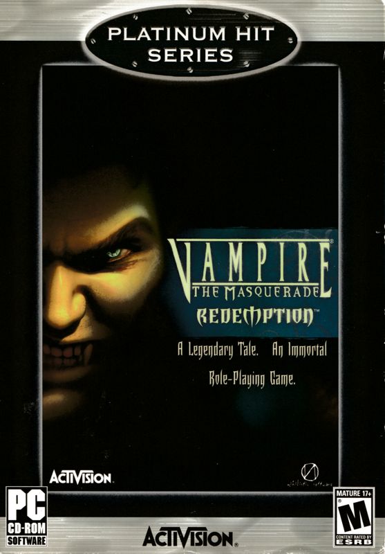 Front Cover for Vampire: The Masquerade - Redemption (Windows) (Platinum Hit Series release)