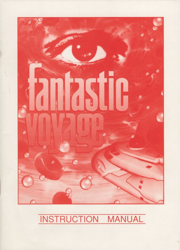 Manual for Fantastic Voyage (Amiga): Front