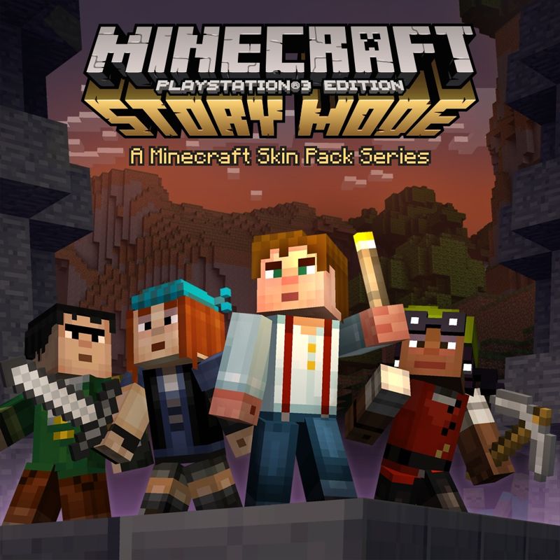 Front Cover for Minecraft: PlayStation 4 Edition - Minecraft Story Mode Skin Pack (PlayStation 3) (download release)