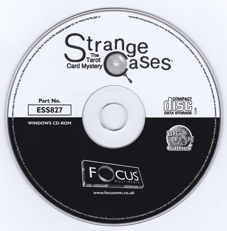 Media for Strange Cases: The Tarot Card Mystery (Windows) (Focus Essentials release)