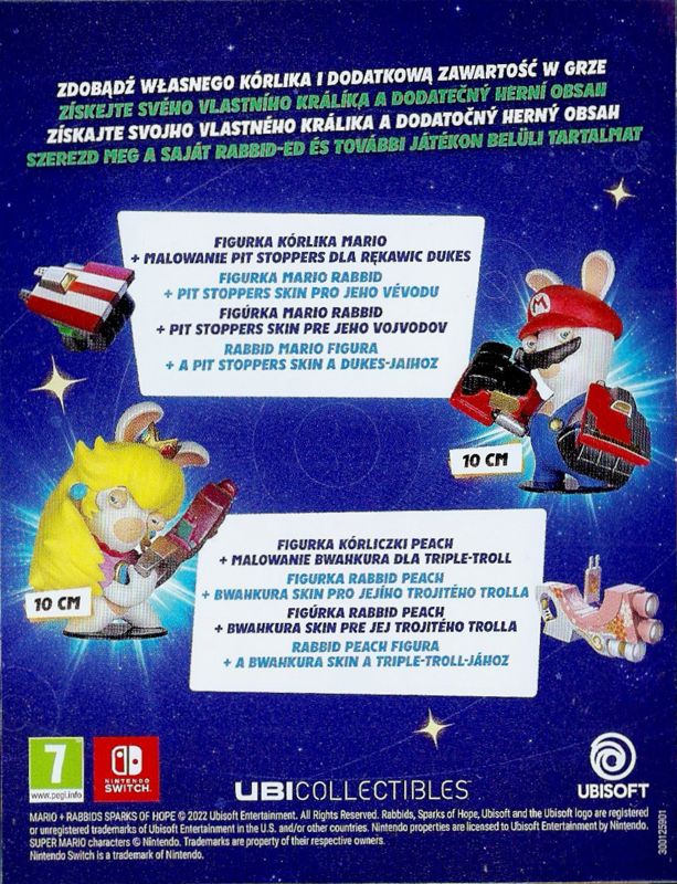 Advertisement for Mario + Rabbids: Sparks of Hope - Gold Edition (Nintendo Switch): Ubi Collectibles