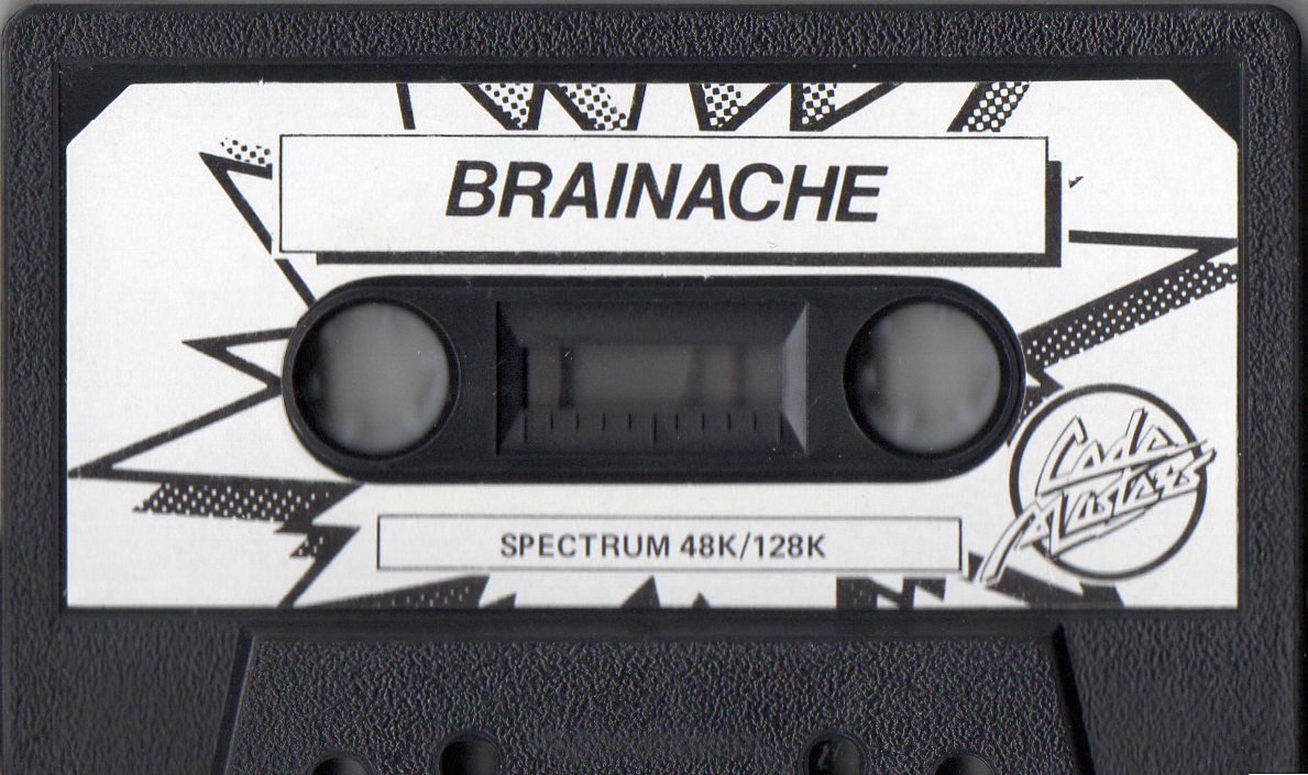 Media for Brainache (ZX Spectrum)