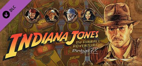 Front Cover for Pinball FX: Indiana Jones - The Pinball Adventure (Windows) (Steam release)