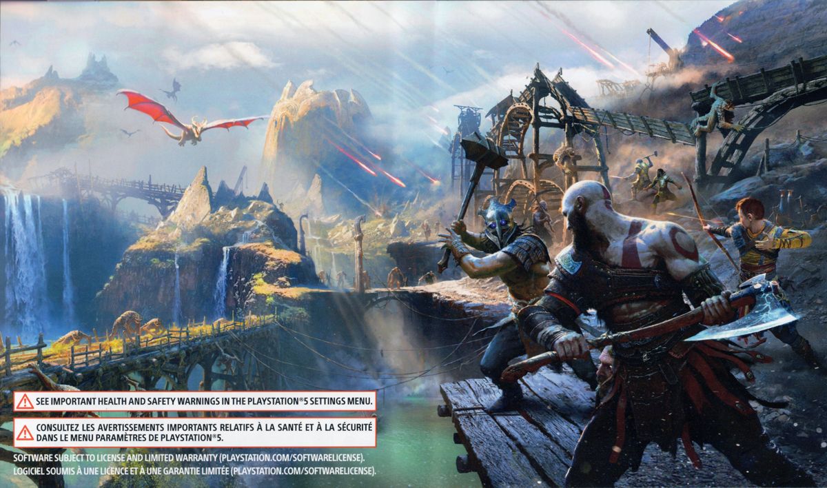 Inside Cover for God of War: Ragnarök (Launch Edition) (PlayStation 5)