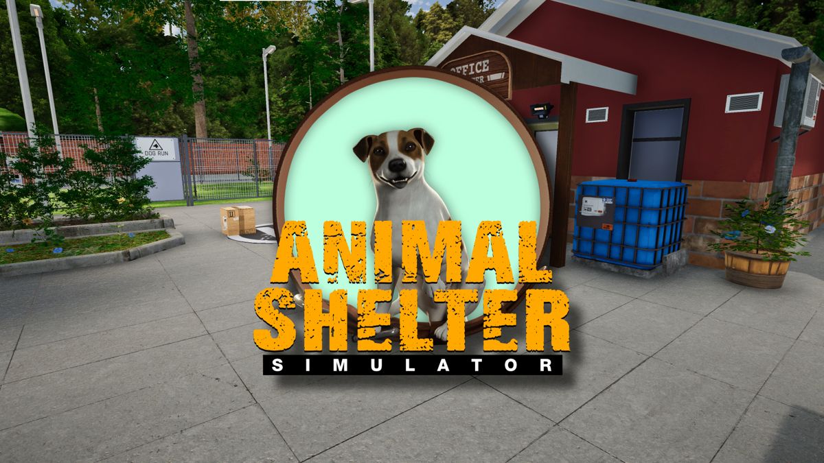 Front Cover for Animal Shelter Simulator (Nintendo Switch) (download release)