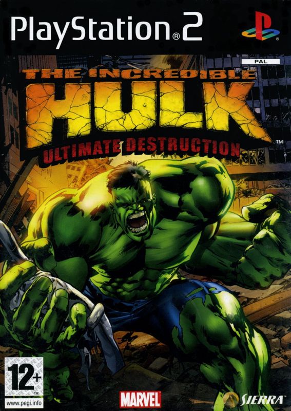 The Incredible Hulk: Ultimate Destruction cover or packaging material ...