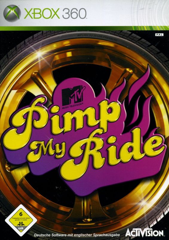 Front Cover for MTV Pimp My Ride (Xbox 360)