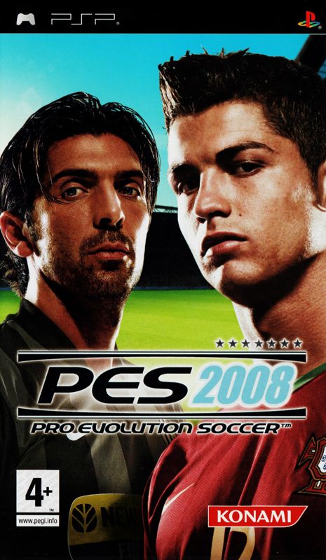 PES 2008: Pro Evolution Soccer cover or packaging material - MobyGames