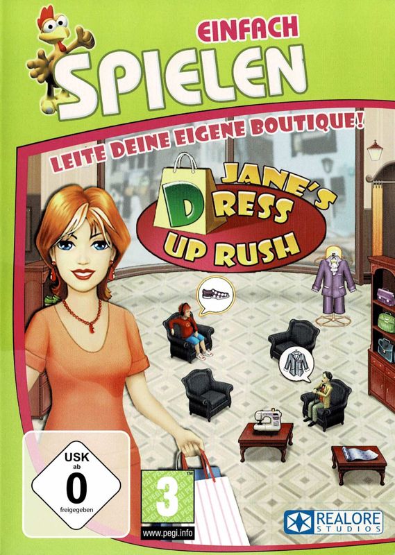 Front Cover for Dress Up Rush (Windows) (Einfach Spielen release)