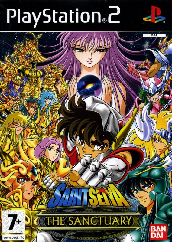 Front Cover for Saint Seiya: The Sanctuary (PlayStation 2)