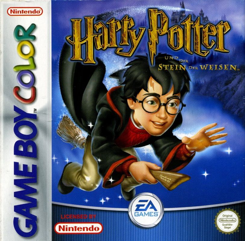 Front Cover for Harry Potter and the Sorcerer's Stone (Game Boy Color)