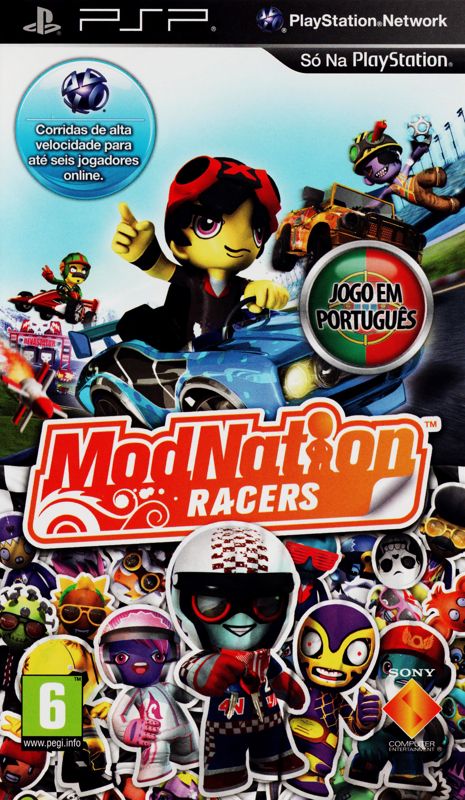 Front Cover for ModNation Racers (PSP)