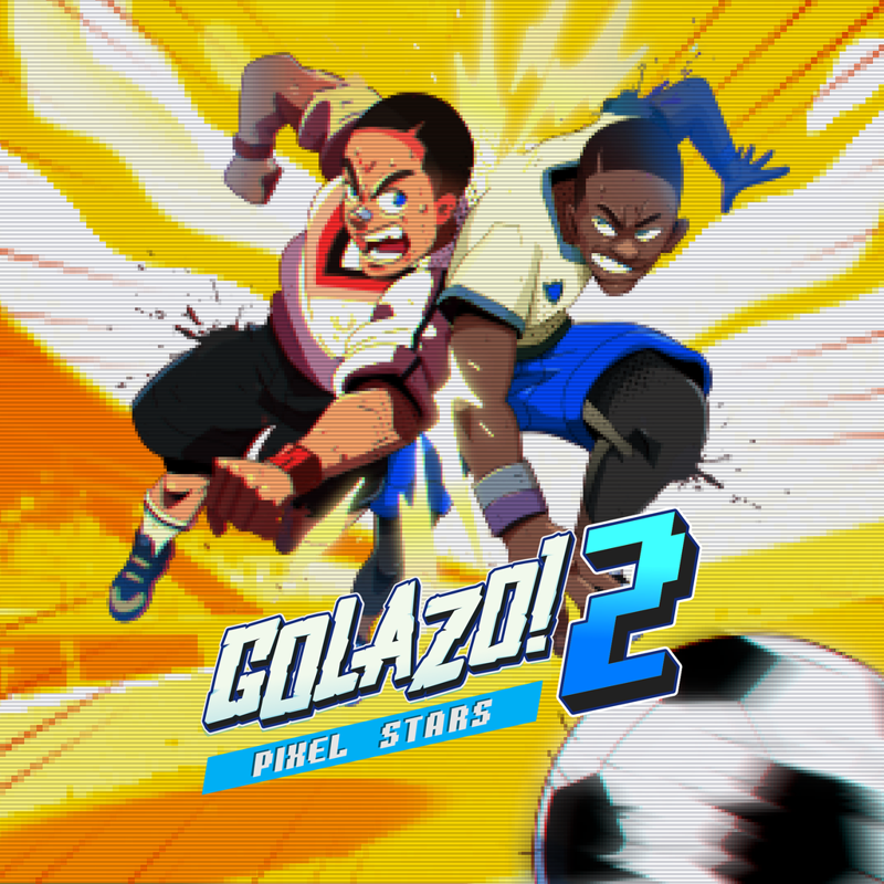 Front Cover for Golazo! 2: Pixel Stars (PlayStation 4) (download release)
