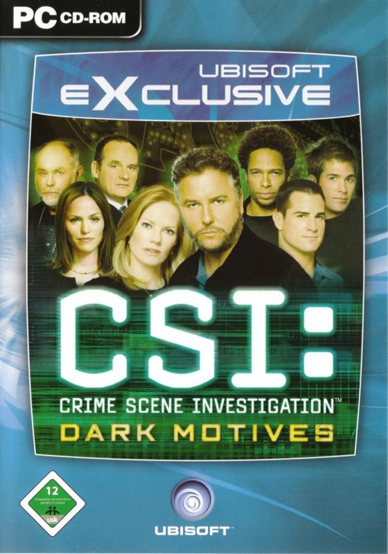 Front Cover for CSI: Crime Scene Investigation - Dark Motives (Windows) (Ubisoft eXclusive release)
