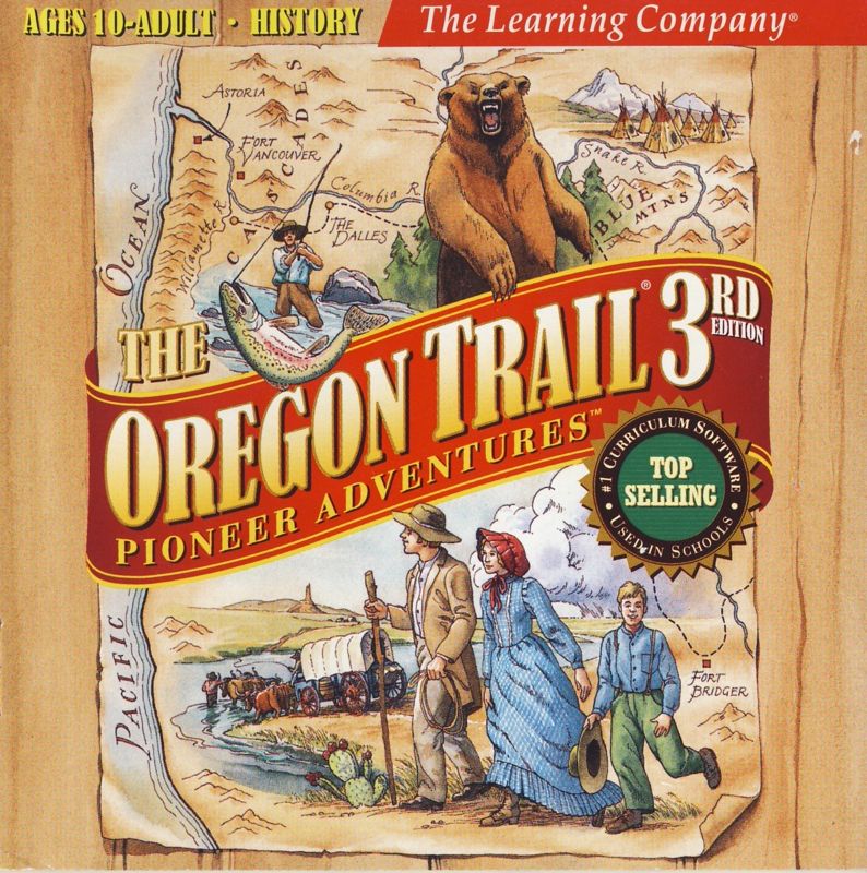 Manual for The Oregon Trail: 3rd Edition (Macintosh and Windows): Front