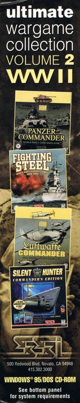 Spine/Sides for Ultimate Wargame Collection Volume 2: World War II (DOS and Windows): Right